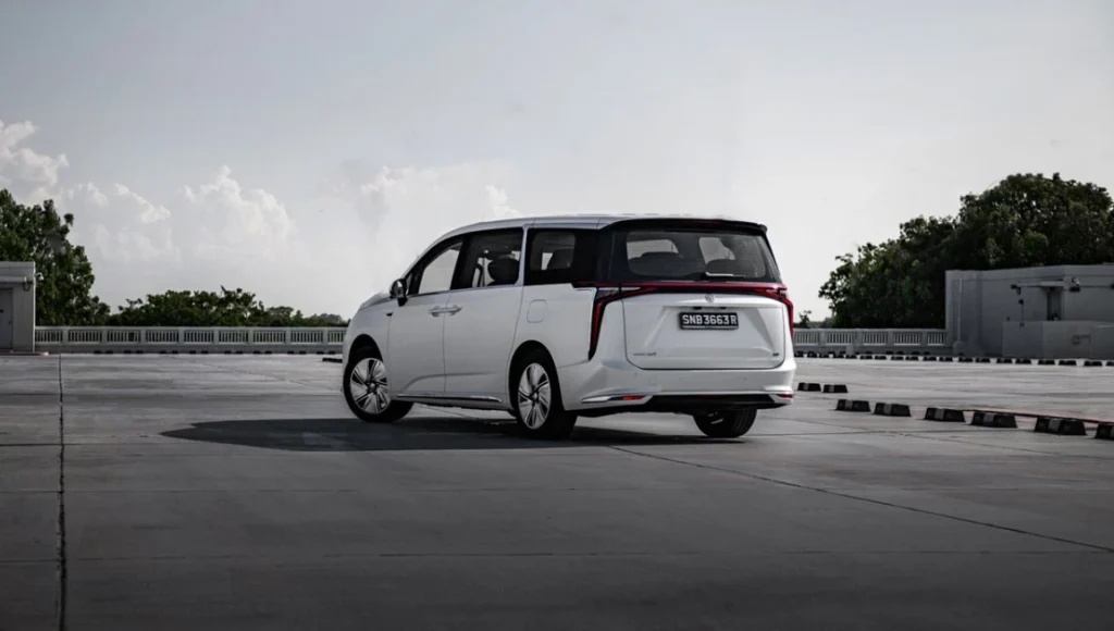 MG M9 Electric MPV car