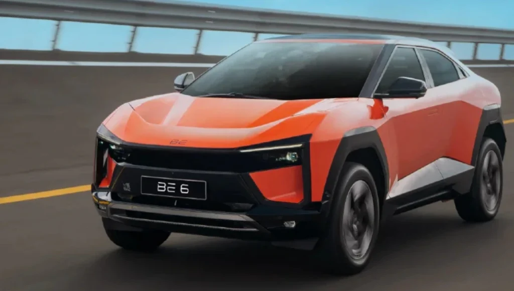 mahindra be 6 car