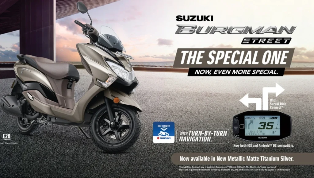 Suzuki Burgman Street 125 scooter