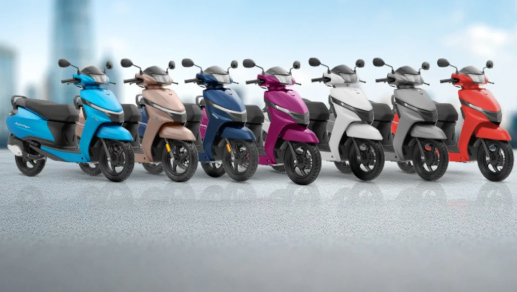 TVS Jupiter all colors